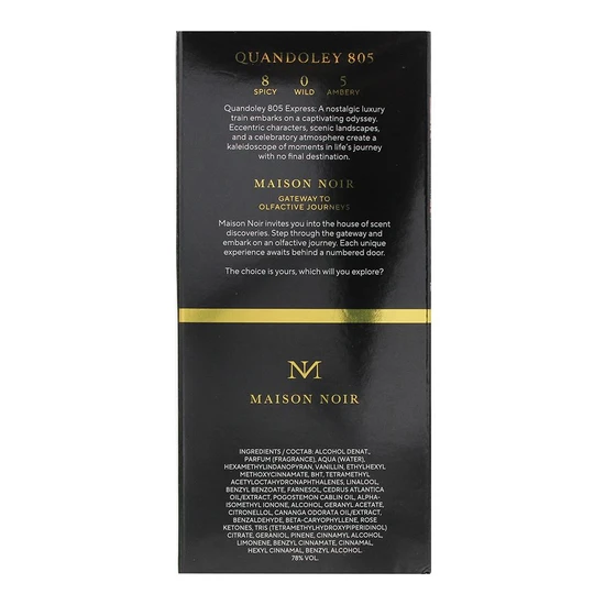 Maison Quandoley 805 Eau De Parfum 100ml