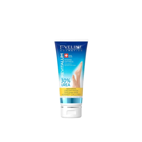 Eveline Cosmetics Revitalum 30% Urea Complex Moisturising Cream-Mask Exfoliating Socks 75ml