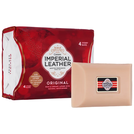 Imperial Leather Original Rich Creamy Lather Soap 4 x 90 g