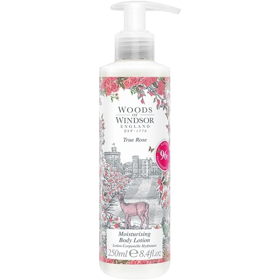Woods of Windsor True Rose Moisturising Body Lotion 250ml