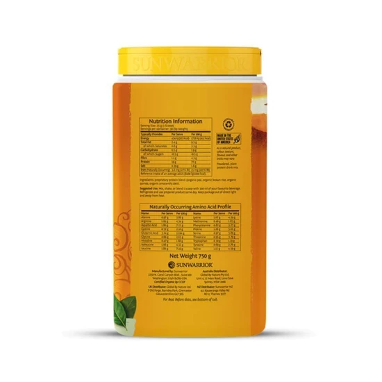 SunWarrior Classic Plus Protein Unflavoured 375g