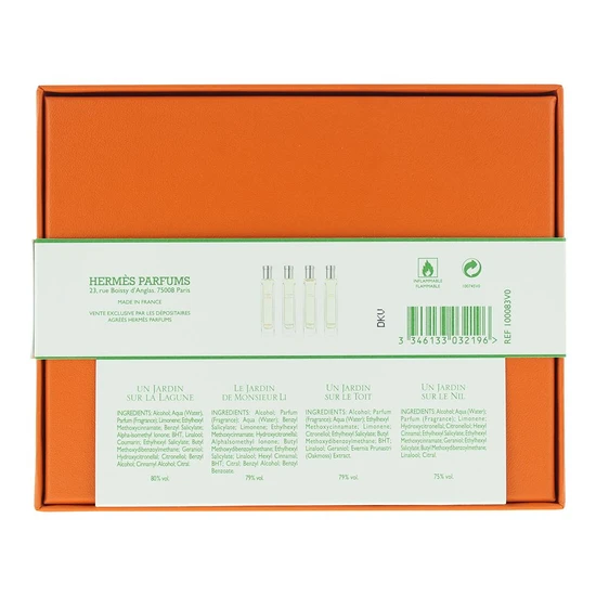 Hermès Jardin Collection Gift Set 4 Pieces