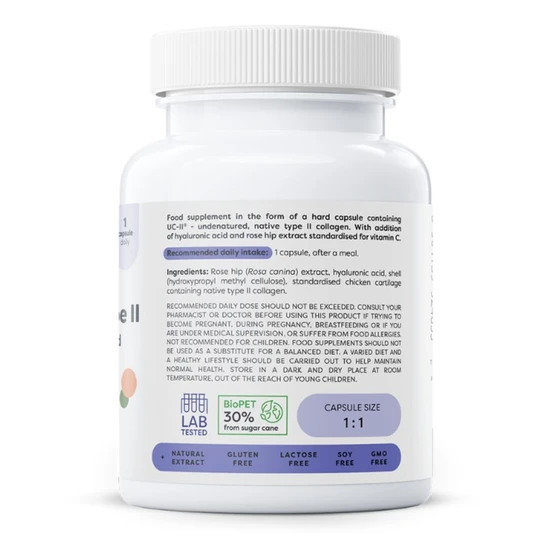 Osavi Collagen Type II With Hyaluronic Acid Capsules 30 Capsules