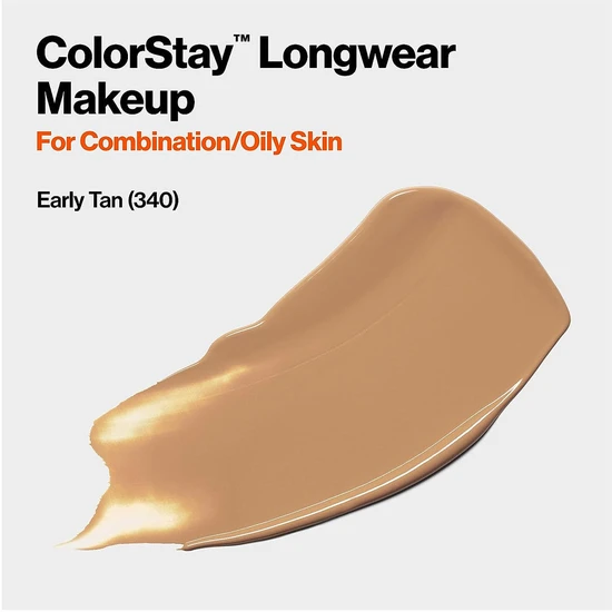 Revlon Colourstay Longwear Makeup Foundation 340 Early Tan 30 ml