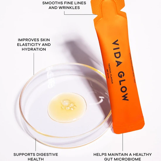 Vida Glow Collagen Liquid Advance + Gut