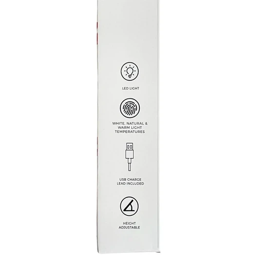 Donna May London Full Face Portable LED Mirror