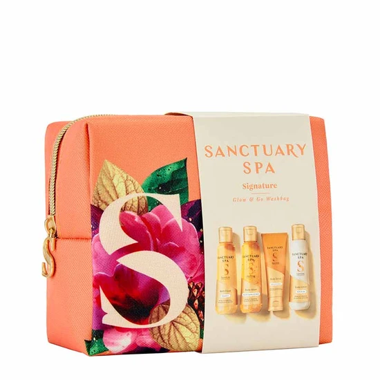 Sanctuary Spa Signature Glow & Go Wash Bag Set