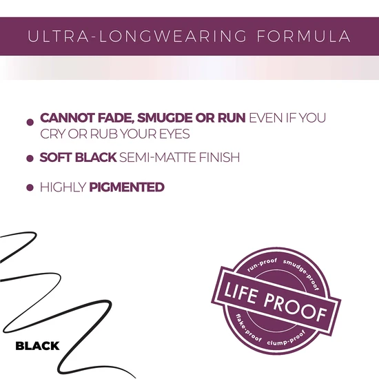 blinc Liquid Eyeliner Pen Soft Black / Regular size