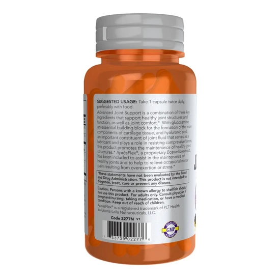 NOW Foods Advanced Joint Support 60 Capsules