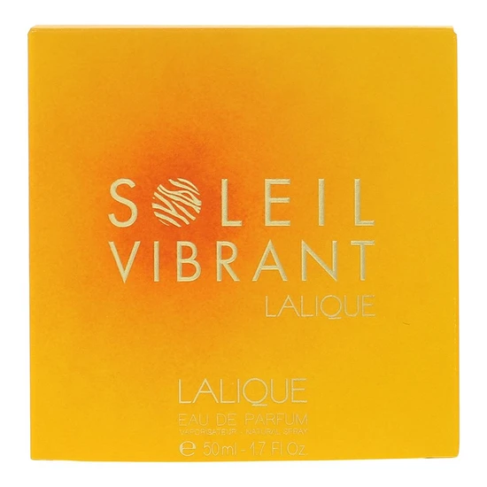 Lalique Soleil Vibrant Eau De Parfum 50ml