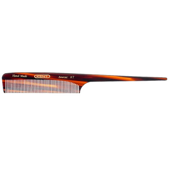 Kent Brushes Handmade Tortoiseshell Effect Tail Comb 8T