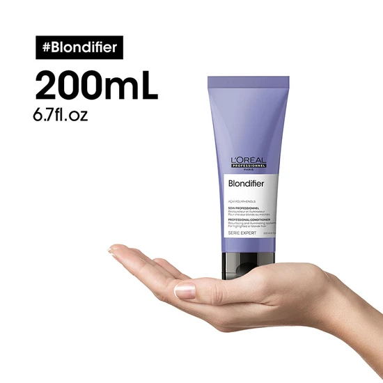 L'Oréal Professionnel Serie Expert Blondifier Shampoo Gloss & Conditioner Duo 300ml Shampoo + 200ml Conditioner