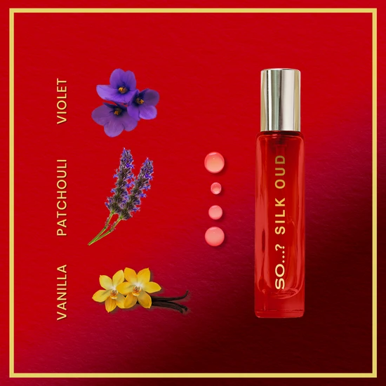 SO...? Oud Travel Size Mini Premium Eau De Toilette Gift Set 4 x 15ml
