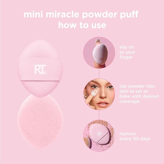 Real Techniques Mini Miracle Powder Puff Trio
