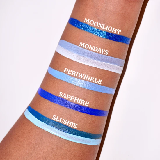 Glisten Cosmetics Moonlight Dark Blue Metallic Wet Liner Eyeliner Small - 3g