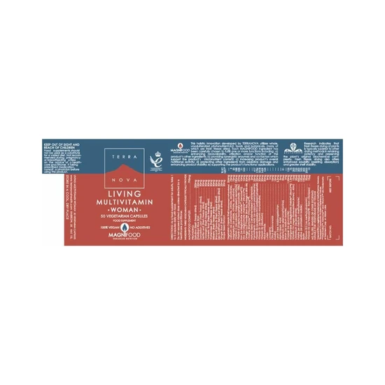 Terranova Living Multivitamin Woman Capsules 50 Capsules