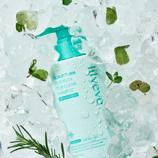LILYEVE ScalpTurn Cica PDRN Deep Clean Shampoo 500g