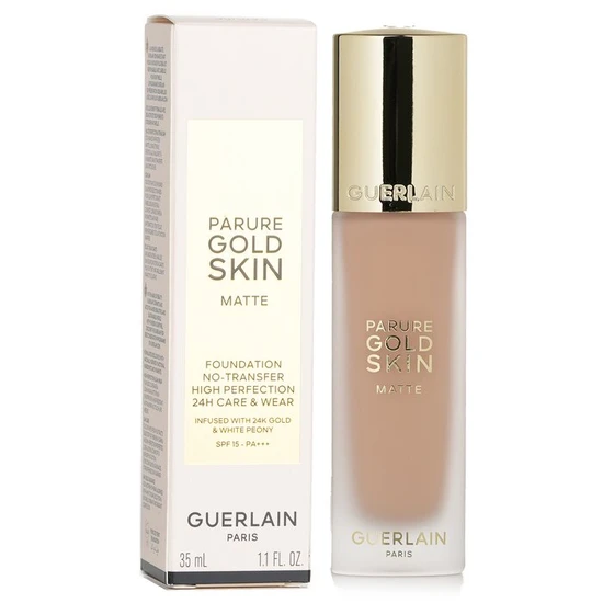 GUERLAIN Parure Gold Skin Matte Foundation SPF 15 1c Cool