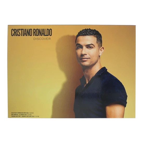 Cristiano Ronaldo Cr7 Discover Eau De Toilette Gift Set 100ml
