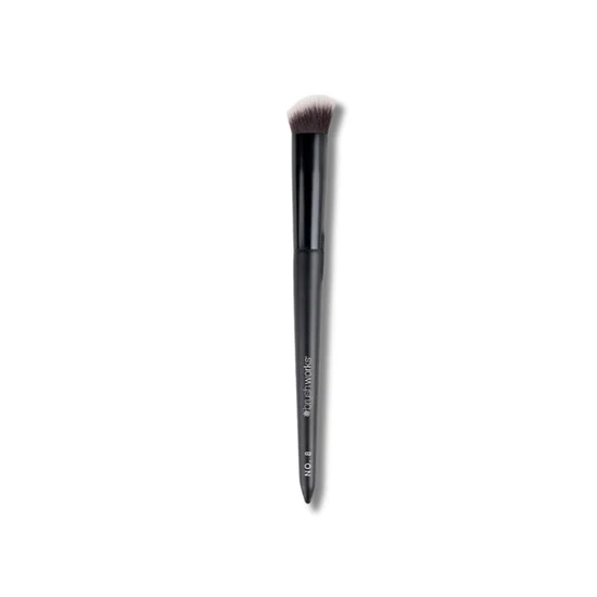 Brushworks No. 8 Precise Angled Concealer Buffing Brush