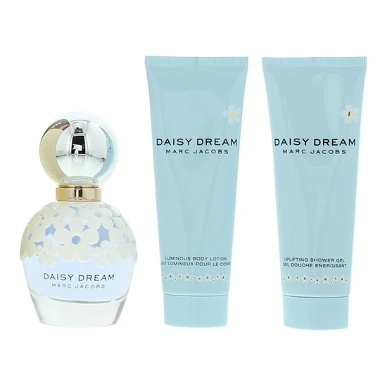 Marc Jacobs Daisy Dream Eau De Toilette Spray Gift Set 50ml Eau De Toilette + 50ml Body Lotion + 75ml Shower Gel