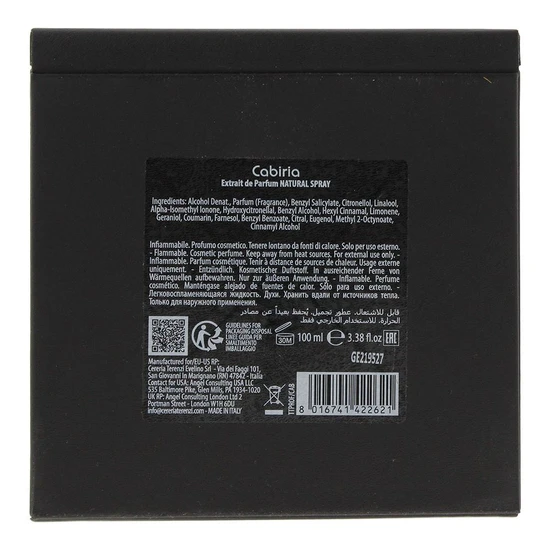 Tiziana Terenzi Cabiria Extrait De Parfum 100ml