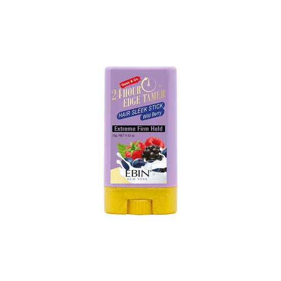 Ebin New York 24 Hour Edge Tamer Wild Berry Hair Sleek Stick 15 g