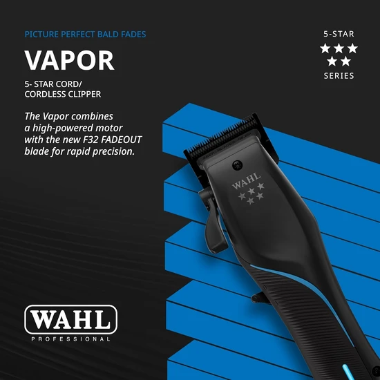 Wahl 5 Star Series Vapour Cord Cordless Clipper