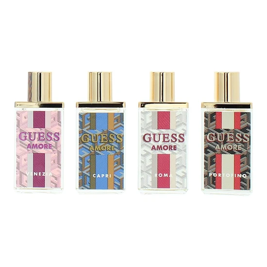 Guess Amore Miniature Gift Set Eau De Toilette 4x 7.5ml