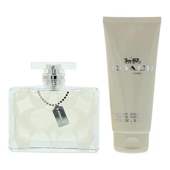 Coach Signature Eau De Parfum 100ml Gift Set 100ml Eau De Parfum & 100ml Body Lotion