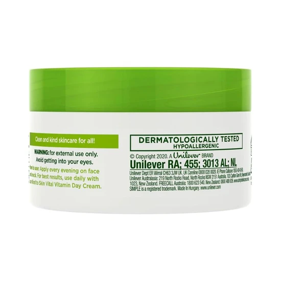 Simple Vital Vitamin Night Cream 50ml