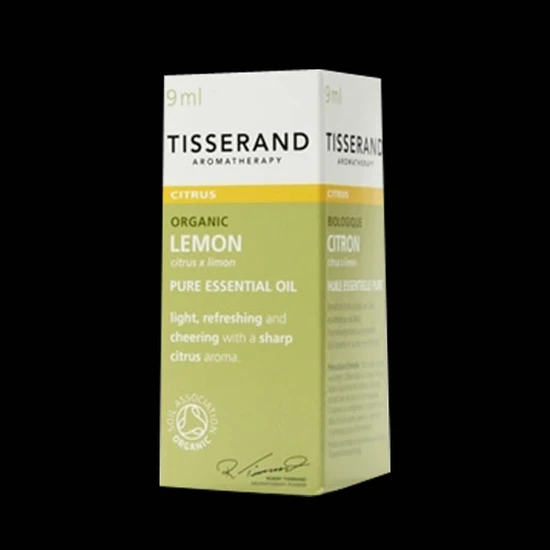 Tisserand Aromatherapy Pure Essential Oils Lemon Organic Essential Oil 9ml