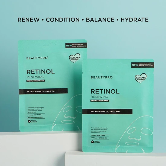 BeautyPro RETINOL Anti-Ageing Sheet Mask x1