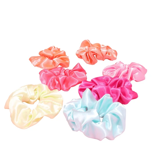 Tilly Satin Scrunchie Collection 7pcs