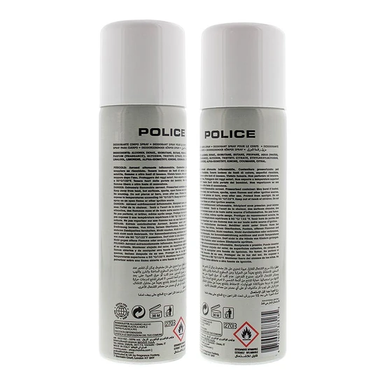 Police Contemporary Deodorant Pour Homme 200ml