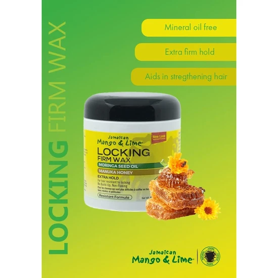 Jamaican Mango and Lime Locking Firm Wax 6oz