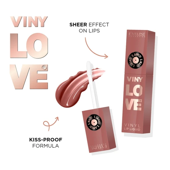 Eveline Viny Love Vinyl Lip Liquid 06 Chillie