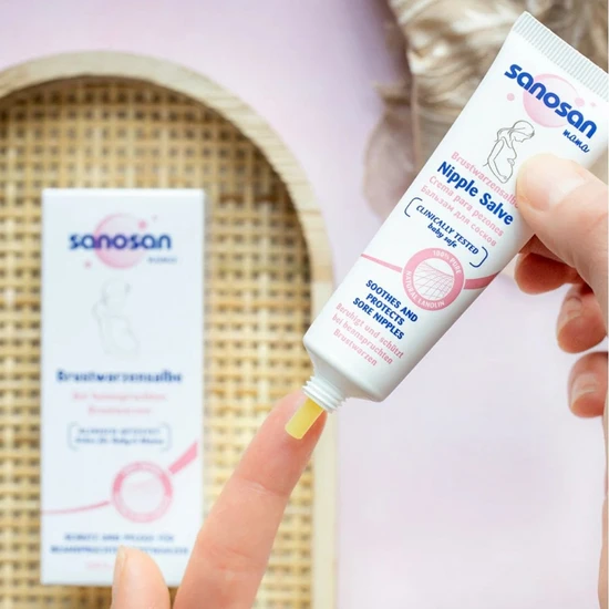 Sanosan Nipple Salve Cream 30ml