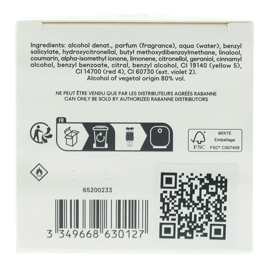 Paco Rabanne Fame Intense Eau De Parfum 30ml