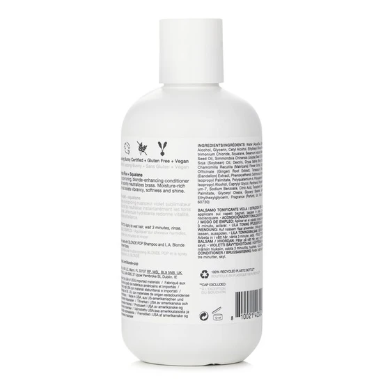 IGK Blonde Pop Purple Toning Conditioner 236ml