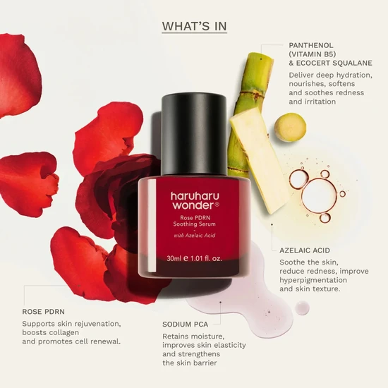 Haruharu Wonder Rose PDRN Soothing Serum 30ml