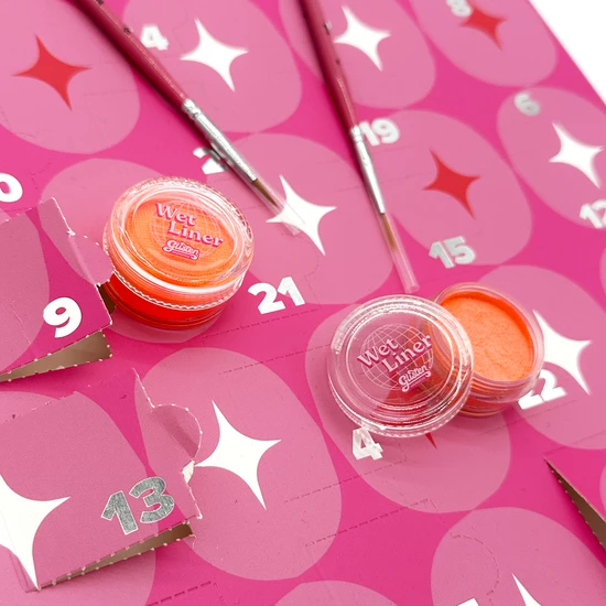 Glisten Cosmetics Wet Liner Advent Calendar
