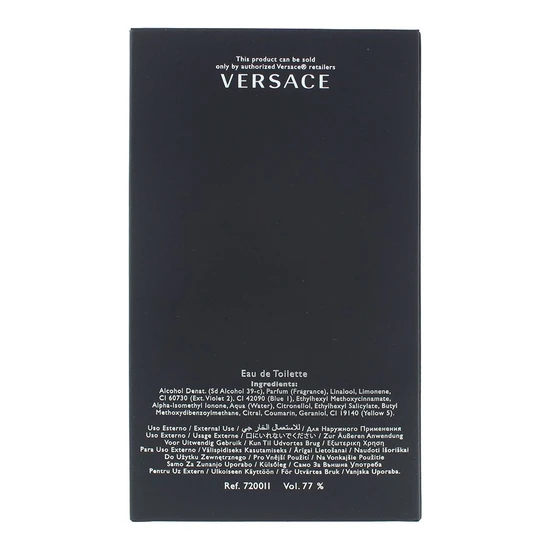 Versace Pour Homme Eau De Toilette 200ml