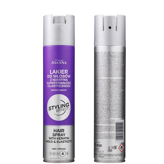 Joanna Styling Effect Very Strong Hold Keratin Hairspray 250ml