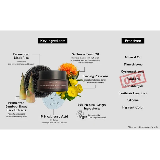 Haruharu Wonder Black Rice Hyaluronic Cream Unscented 50ml