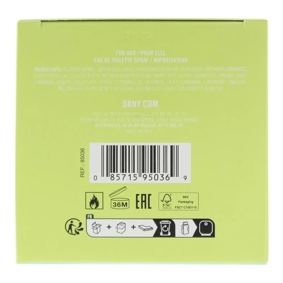 DKNY Be Delicious Pool Party Lime Mojito Eau De Toilette 50ml