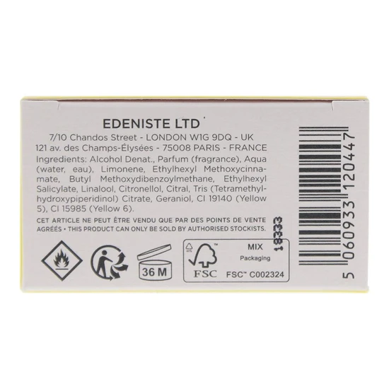 Edeniste Lifeboost Energy Eau De Parfum 30ml
