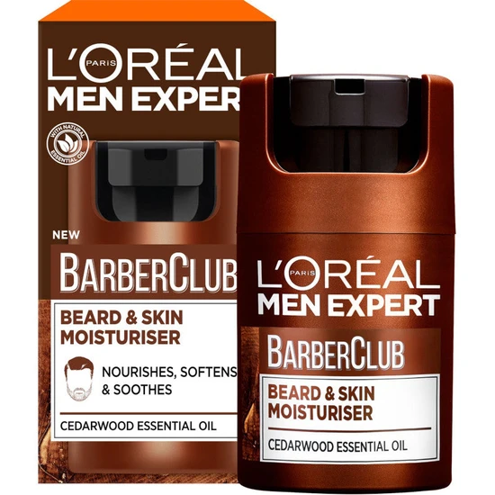 L'Oreal Paris Barberclub Beard Skin Moisturiser 50ml