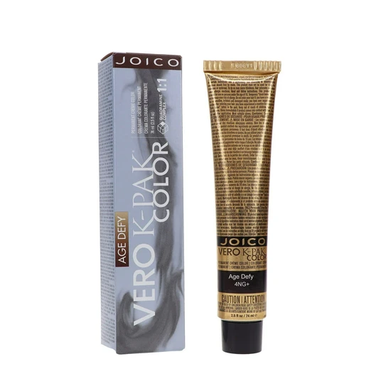 Joico Vero K Pak Age Defy Natural Brown Permanent Creme Colour 4NG+
