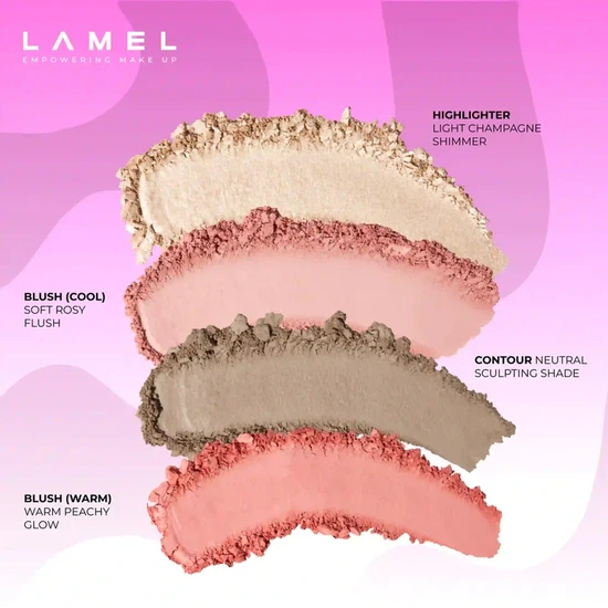 Lamel All-Over Face Palette 01 Light
